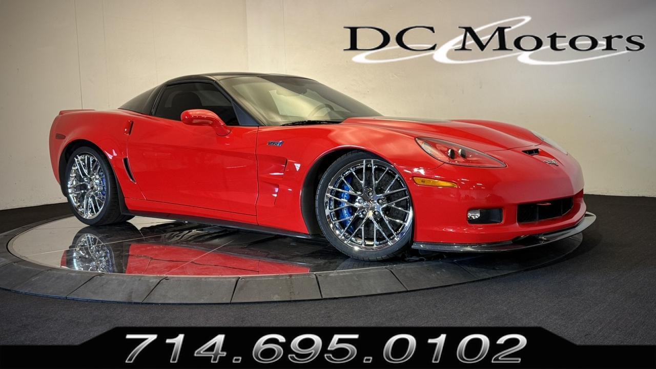 2010 Chevrolet Corvette ZR1 w/3ZR Anaheim Hills CA