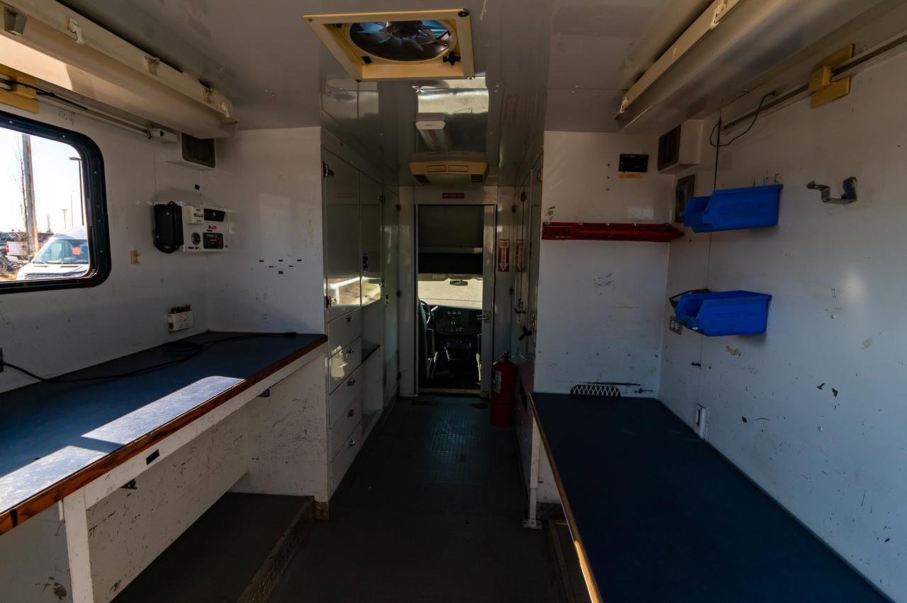 2010 Chevrolet Express Commercial Cutaway 3500 with Shelving Red Deer AB