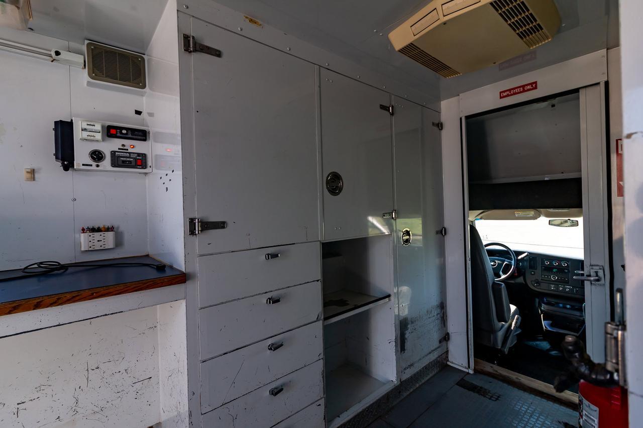 2010 Chevrolet Express Commercial Cutaway 3500 with Shelving Red Deer AB