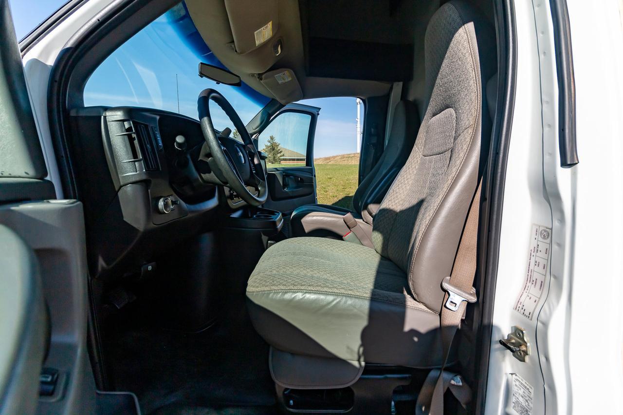 2010 Chevrolet Express Commercial Cutaway 3500 with Shelving Red Deer AB