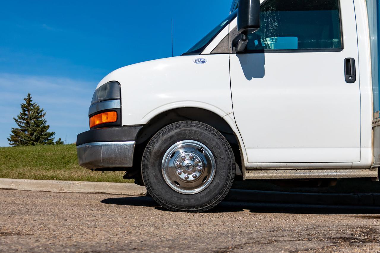 2010 Chevrolet Express Commercial Cutaway 3500 with Shelving Red Deer AB