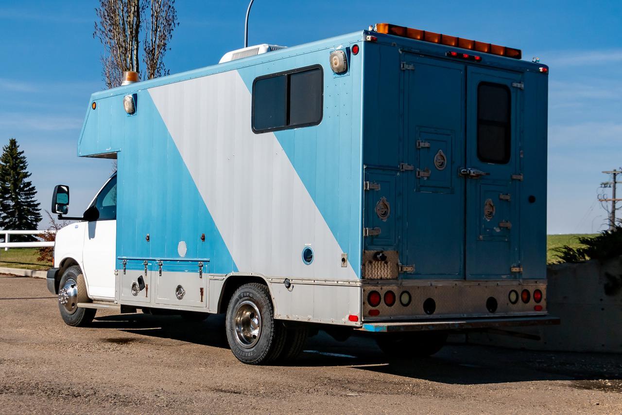 2010 Chevrolet Express Commercial Cutaway 3500 with Shelving Red Deer AB