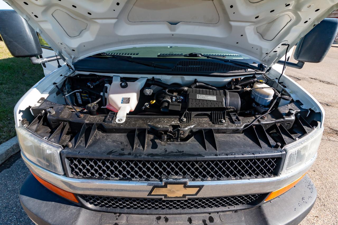 2010 Chevrolet Express Commercial Cutaway 3500 with Shelving Red Deer AB