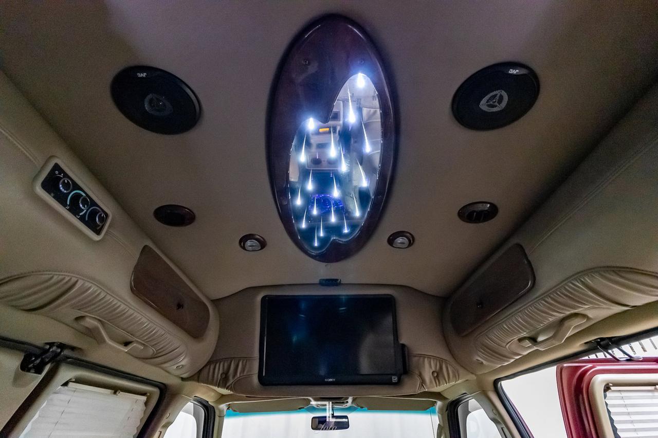 2010 Chevrolet Express G1500 Explorer Conversion Leather TV Red Deer AB