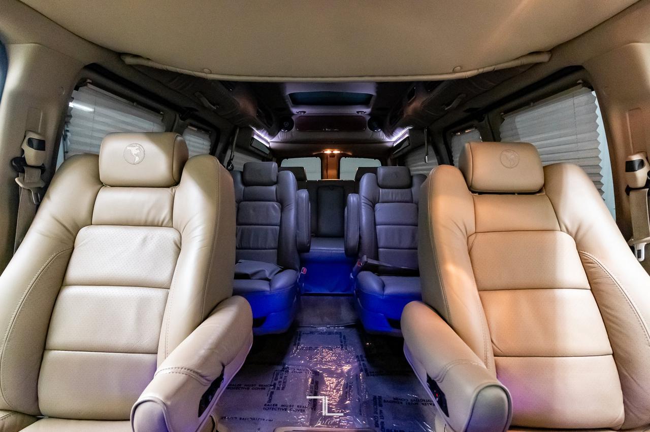 2010 Chevrolet Express G1500 Explorer Conversion Leather TV Red Deer AB