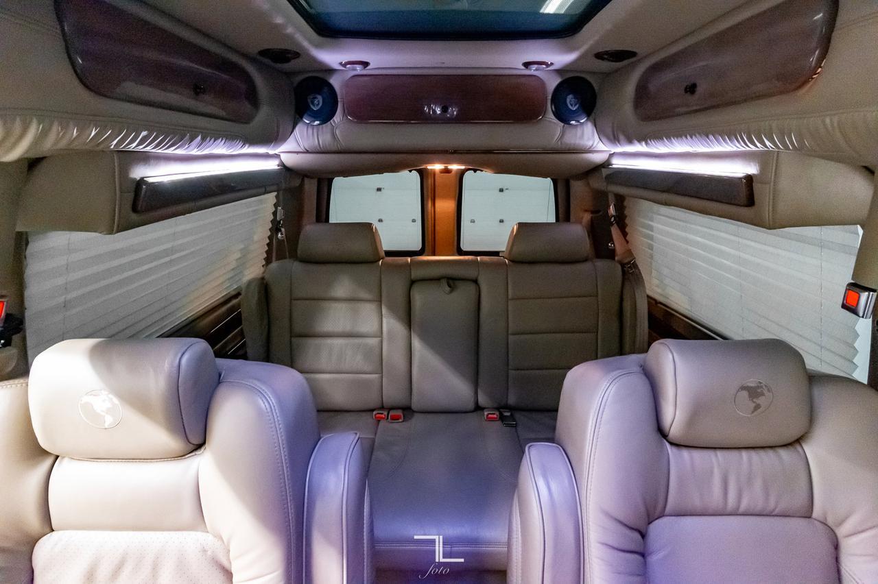 2010 Chevrolet Express G1500 Explorer Conversion Leather TV Red Deer AB