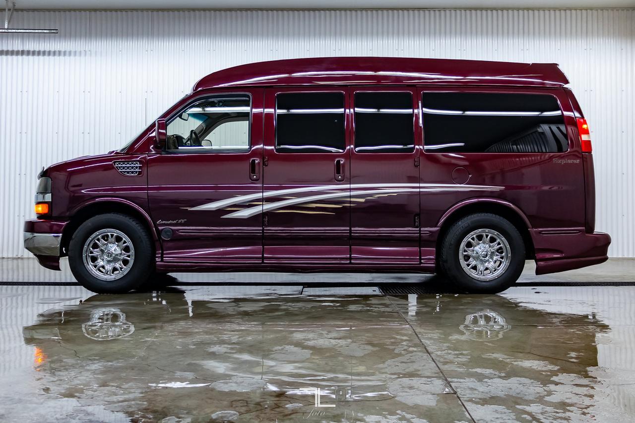 2010 Chevrolet Express G1500 Explorer Conversion Leather TV Red Deer AB