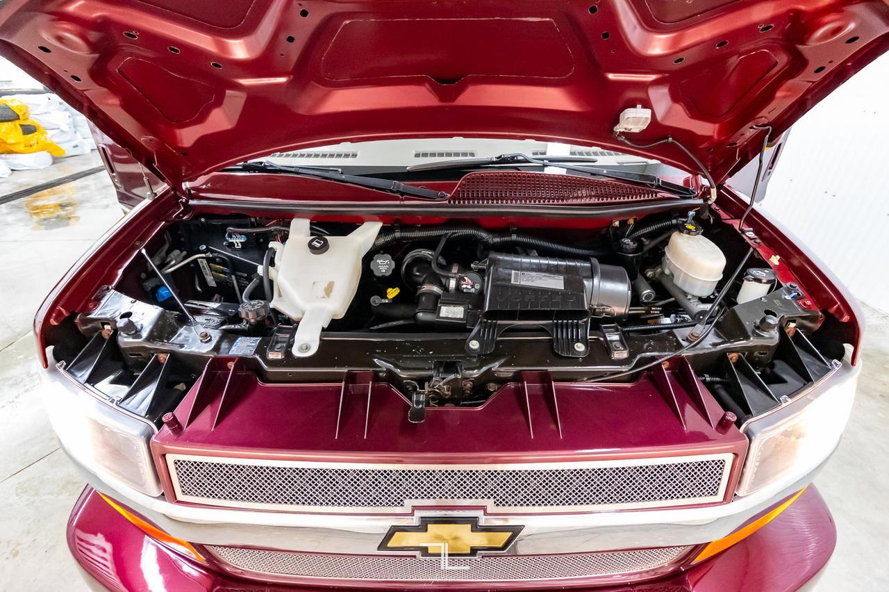 2010 Chevrolet Express G1500 Explorer Conversion Leather TV Red Deer AB