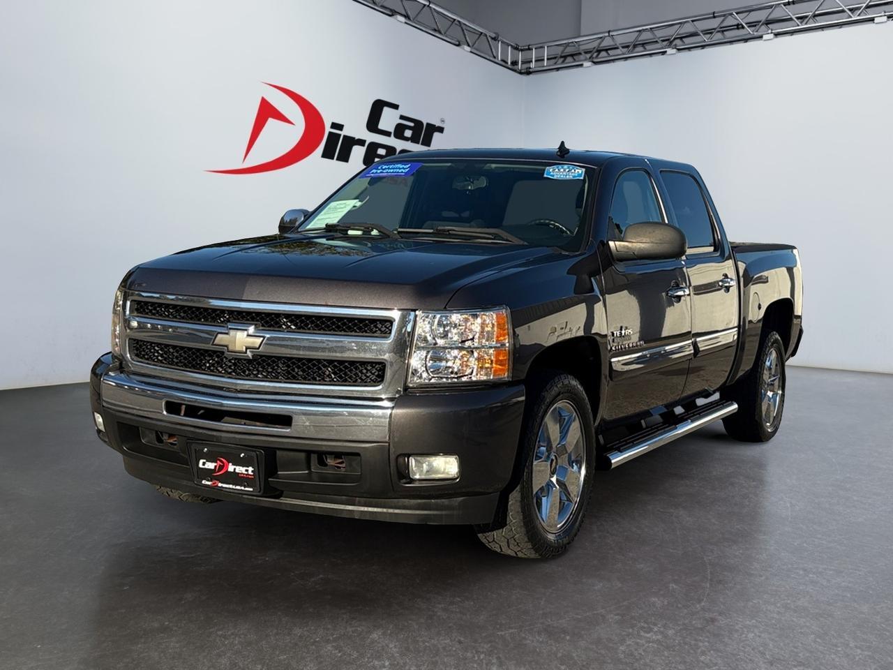 2010 Chevrolet Silverado 1500 LT, RUNNING BOARDS, TOW PACKAGE WITH HITCH, KEYLESS ENTRY, SHORT BED, UCONNECT BLUETOOTH, LOW PRICE & READY FOR YOU!