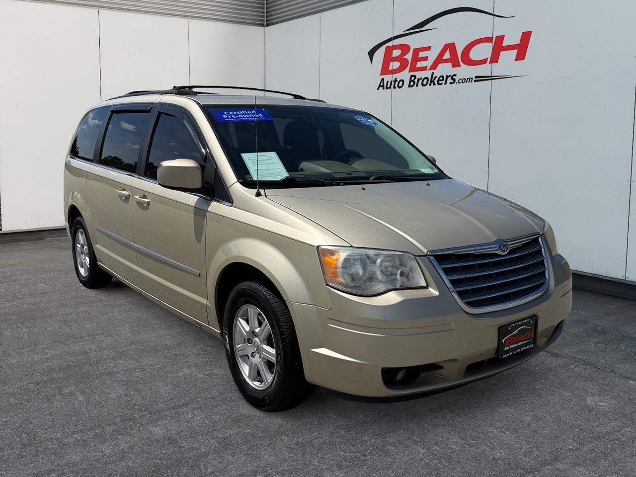 2010 Chrysler Town & Country Touring, DVD ENTERTAINMENT, TOW PACKAGE, POWER LIFTGATE, BACKUP CAMERA, POWER MIRRORS, ALL WEATHER FLOOR MATS, AUX, CLEAN CARFAX, LOW MILES!
