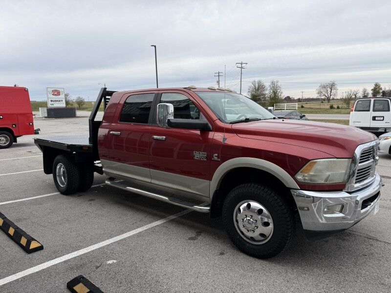 2010 Dodge 3500 4x4 Diesel Mega Cab Flatbed Laramie Collinsville OK