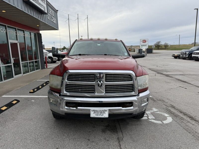 2010 Dodge 3500 4x4 Diesel Mega Cab Flatbed Laramie Collinsville OK