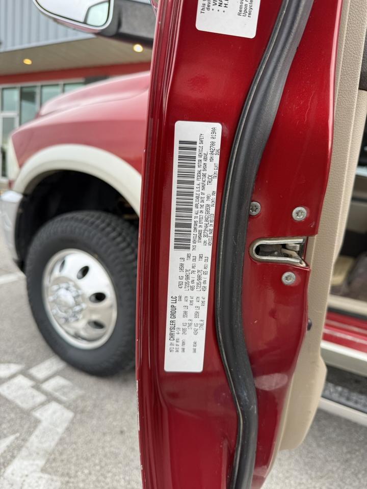 2010 Dodge 3500 4x4 Diesel Mega Cab Flatbed Laramie Collinsville OK