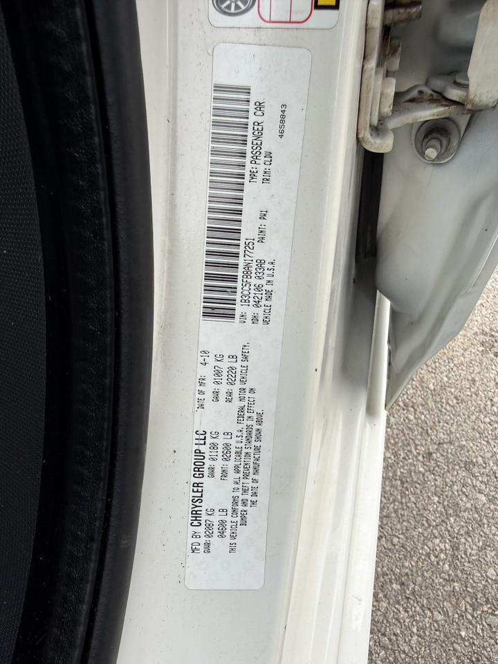 2010 Dodge Avenger R/T Collinsville OK