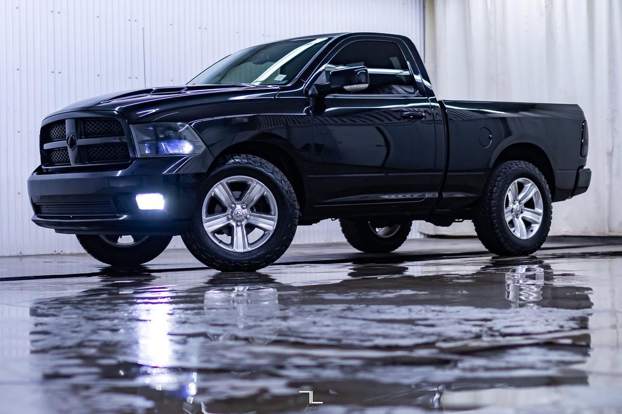 2010 Dodge Ram 1500 4x4 Reg Cab Sport Leather Nav BCam Red Deer AB