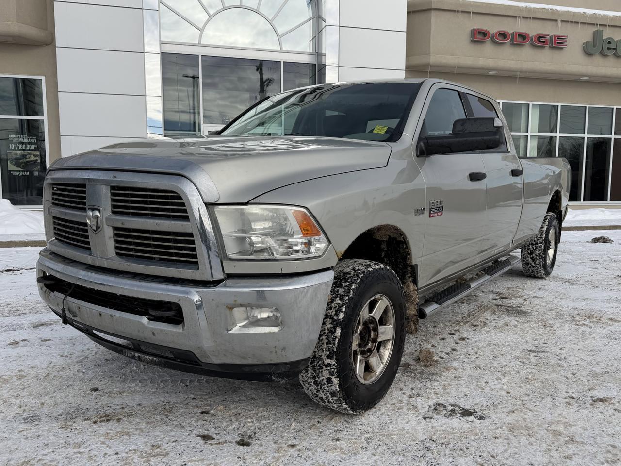 2010 Dodge Ram 2500 SLT Crew Cab 4x4 | Blowout Special | V8 HEMI | Power Windows | Cruise Control | Keyless Entry Redwater AB