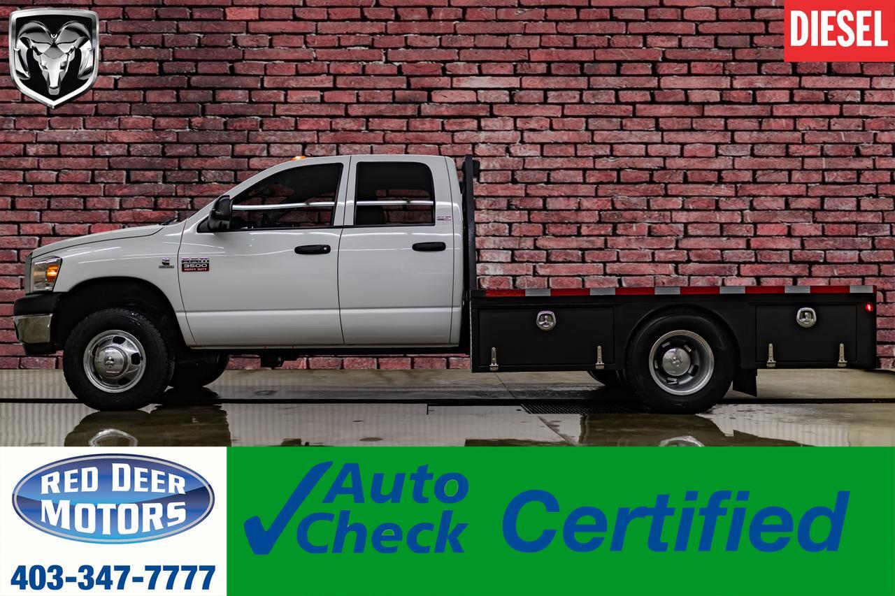 2010 Dodge Ram 3500 4x4 Quad Cab SLT Diesel Deck