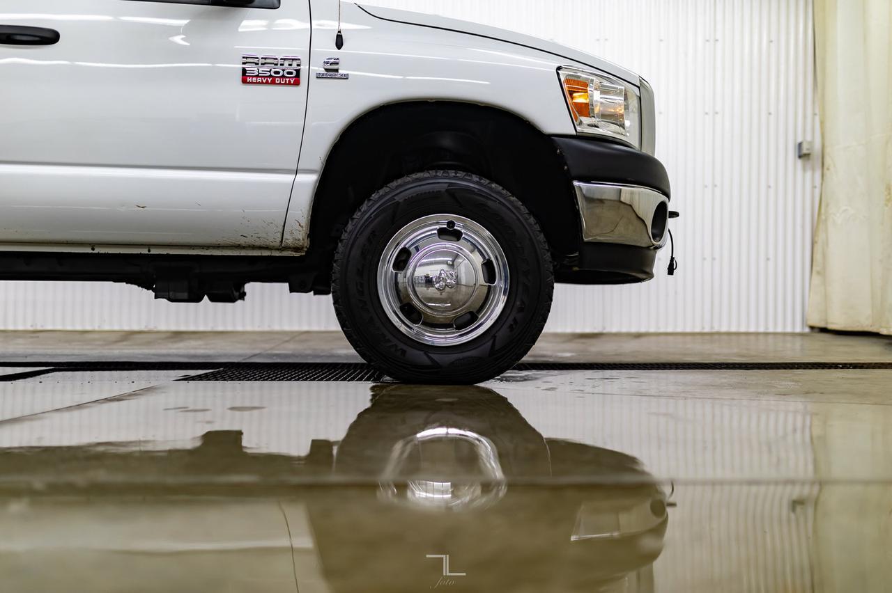 2010 Dodge Ram 3500 4x4 Quad Cab SLT Diesel Deck Red Deer AB