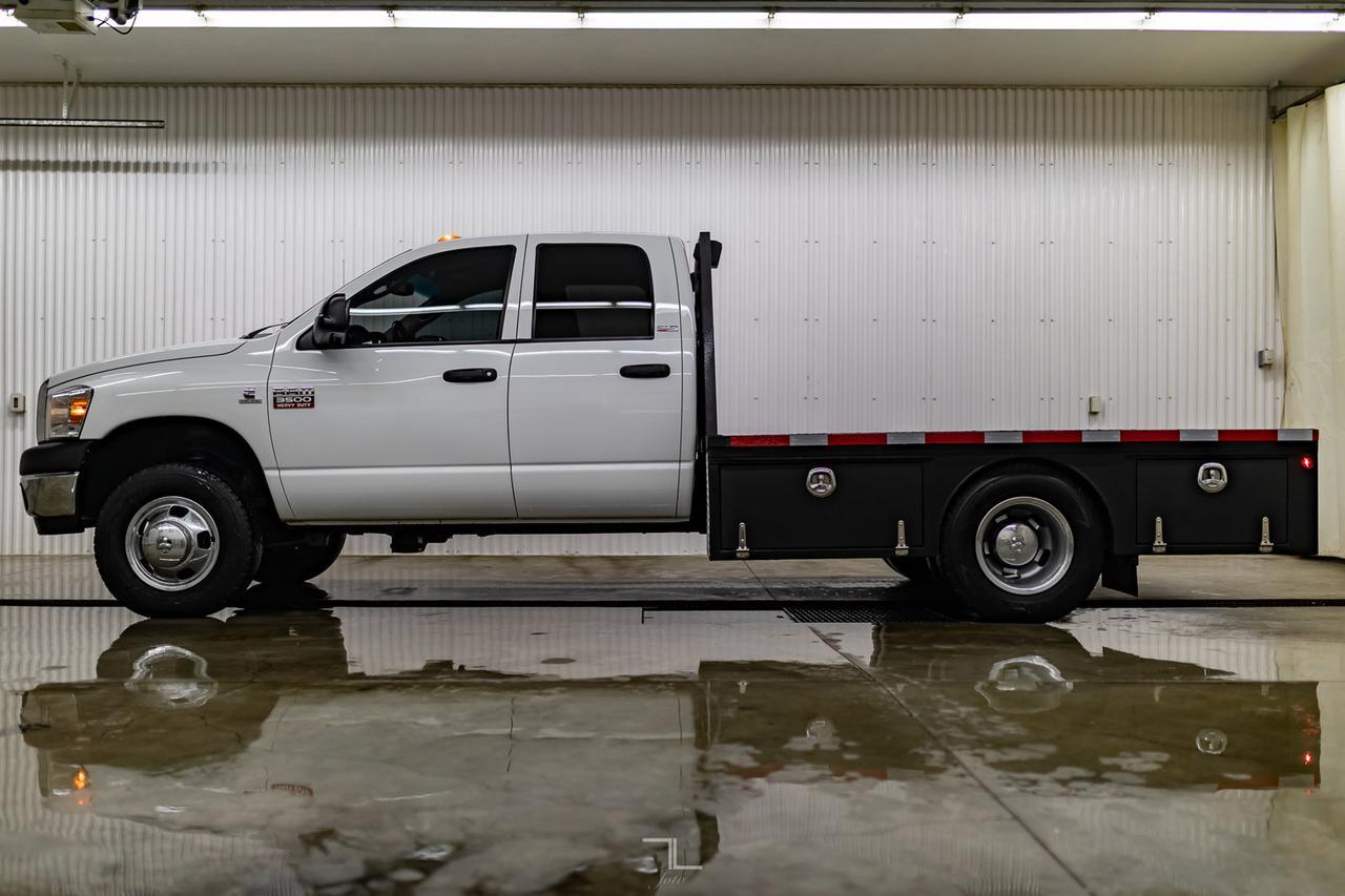 2010 Dodge Ram 3500 4x4 Quad Cab SLT Diesel Deck Red Deer AB
