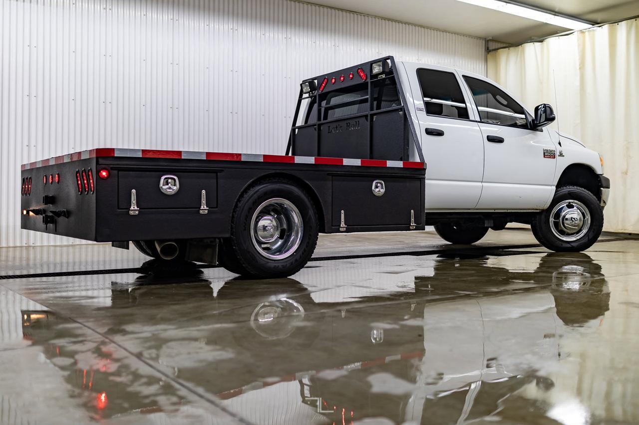 2010 Dodge Ram 3500 4x4 Quad Cab SLT Diesel Deck Red Deer AB