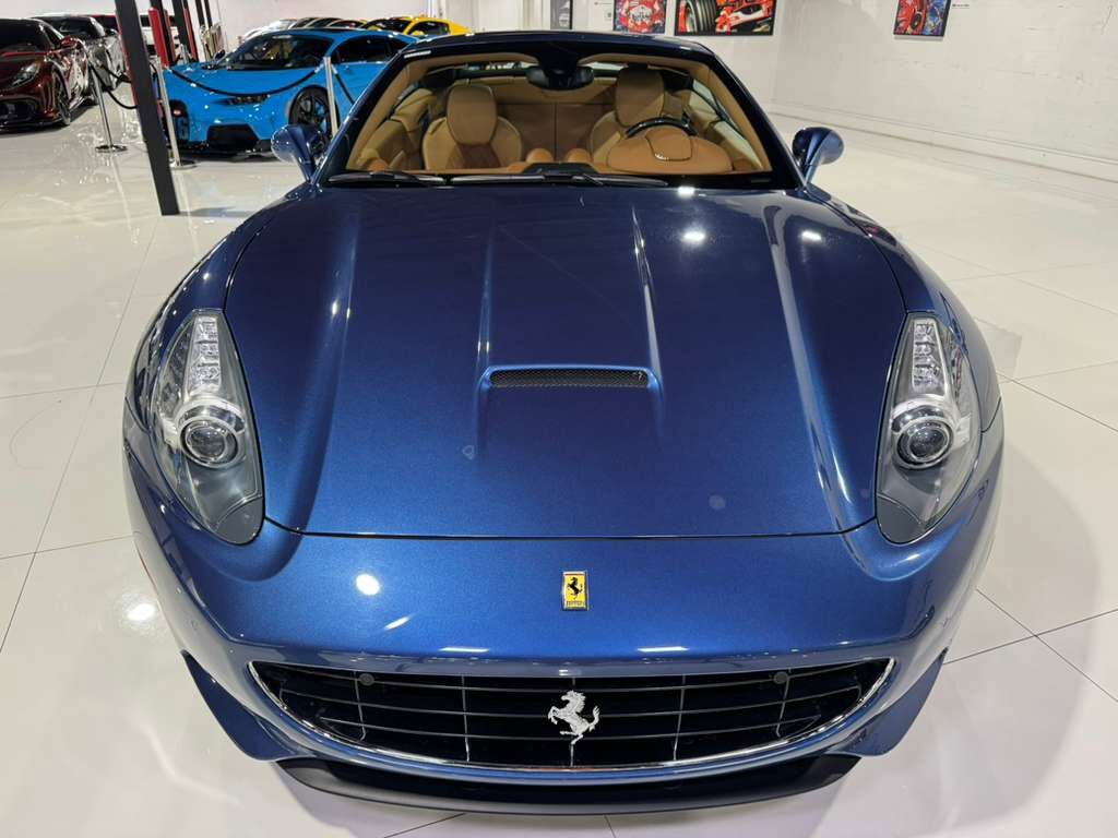 2010 Ferrari California Blu Mirabeau paint Fort Lauderdale FL