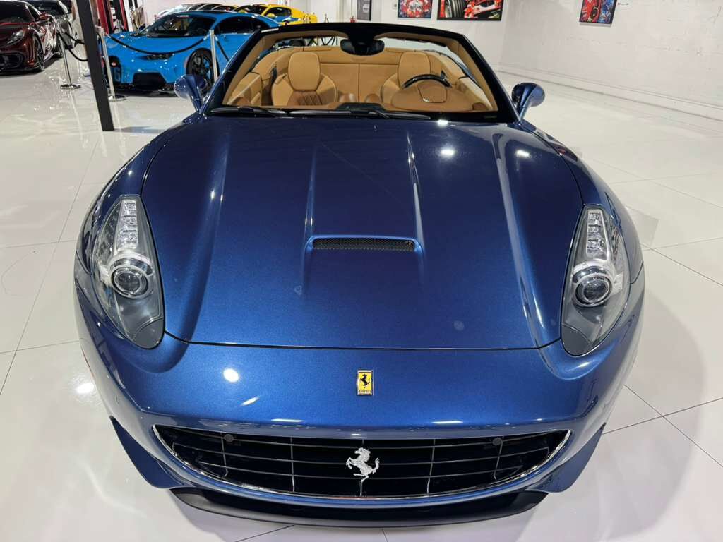 2010 Ferrari California Blu Mirabeau paint Fort Lauderdale FL