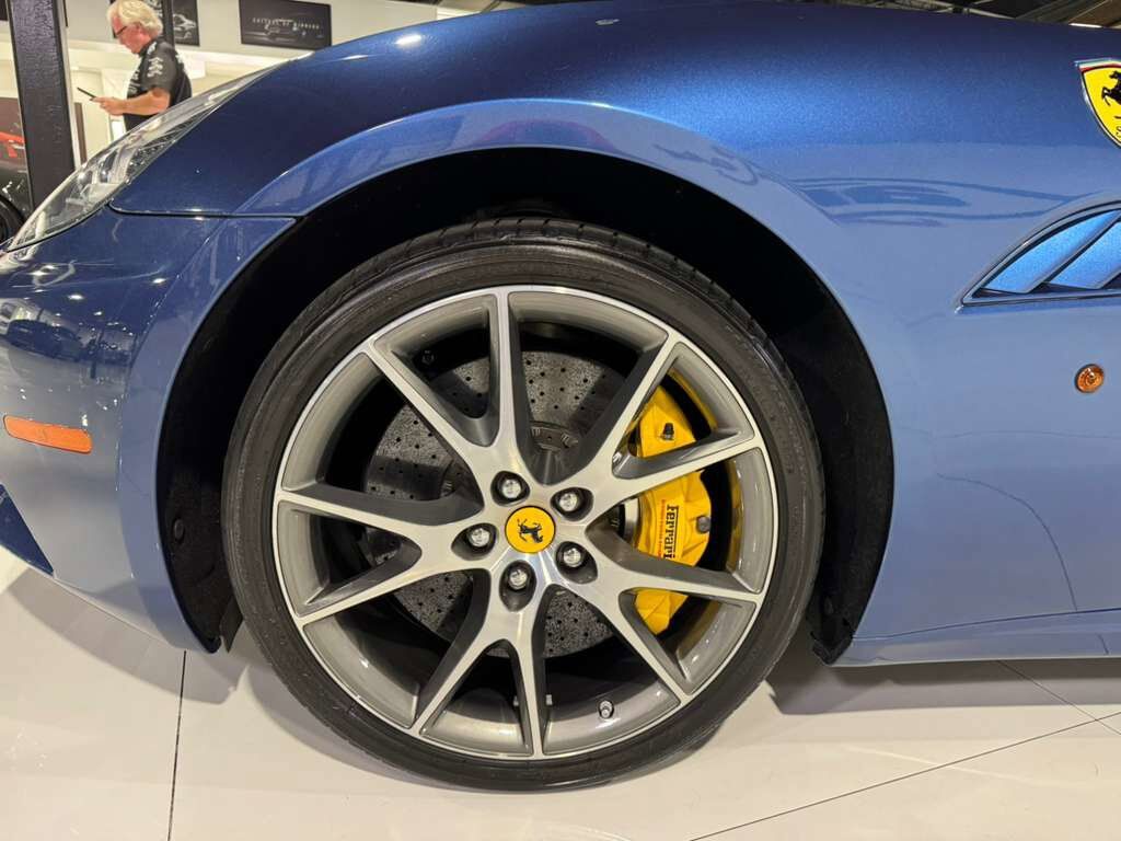 2010 Ferrari California Blu Mirabeau paint Fort Lauderdale FL