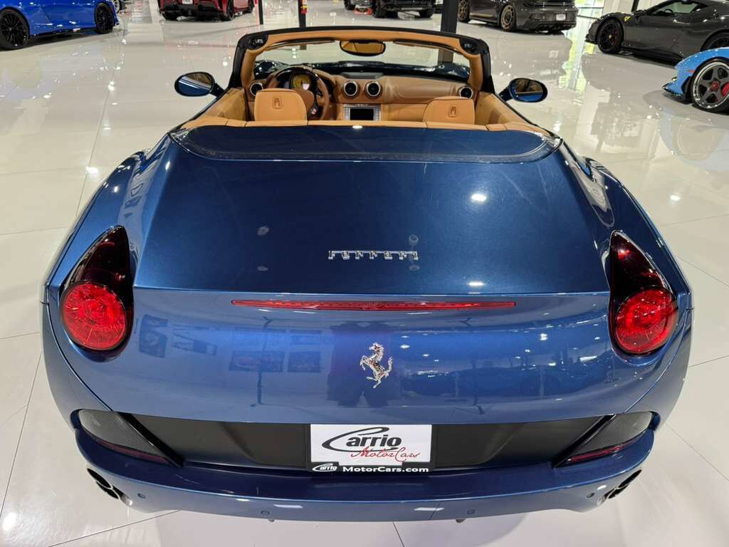2010 Ferrari California Blu Mirabeau paint Fort Lauderdale FL