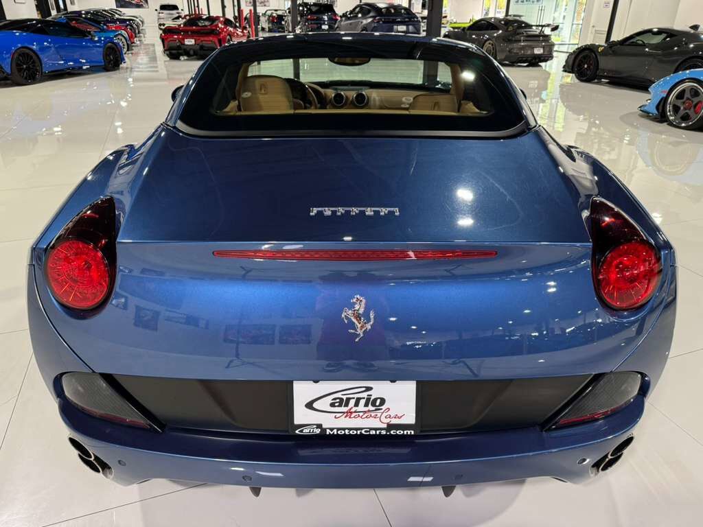 2010 Ferrari California Blu Mirabeau paint Fort Lauderdale FL
