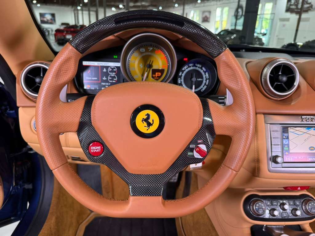 2010 Ferrari California Blu Mirabeau paint Fort Lauderdale FL