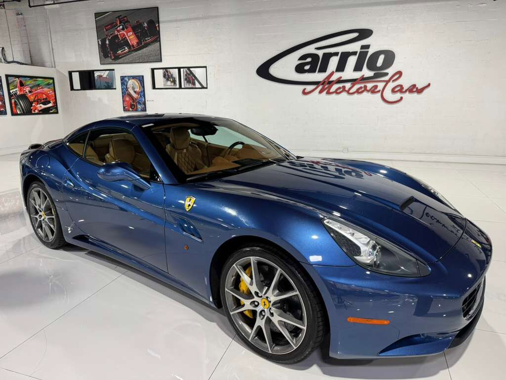 2010 Ferrari California Blu Mirabeau paint Fort Lauderdale FL