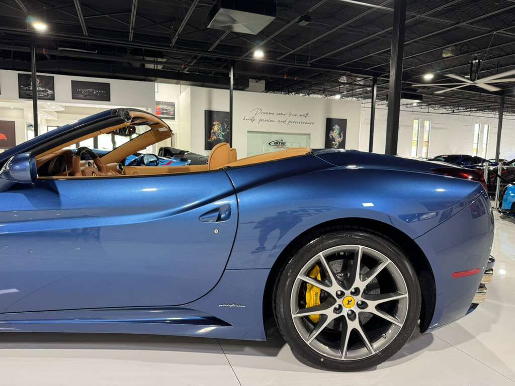 2010 Ferrari California Blu Mirabeau paint Fort Lauderdale FL