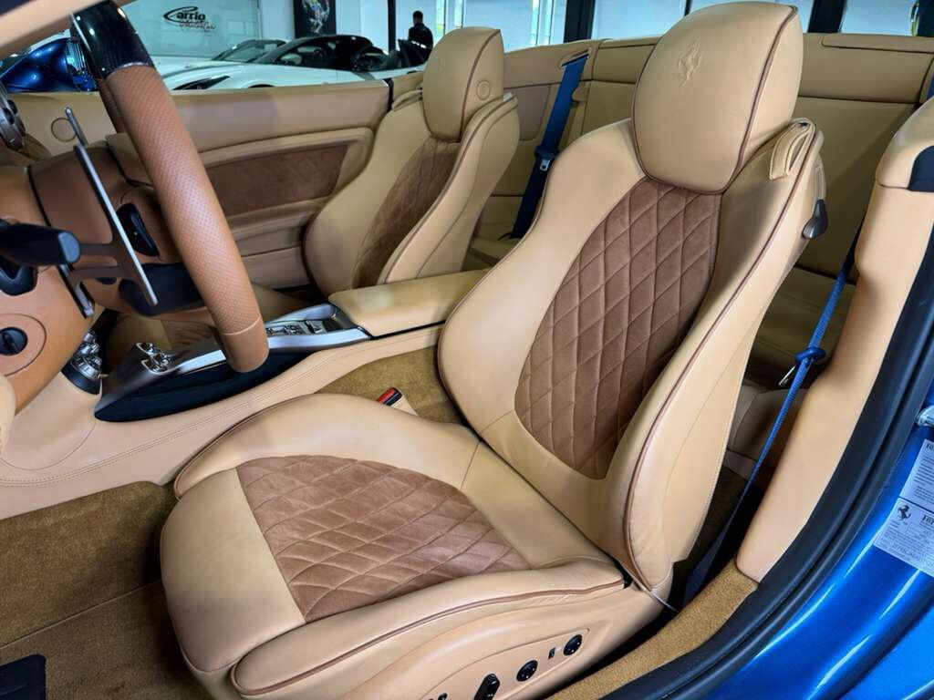 2010 Ferrari California Blu Mirabeau paint Fort Lauderdale FL