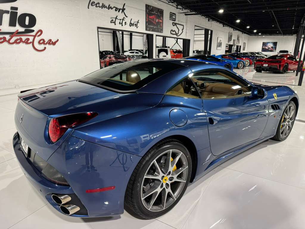 2010 Ferrari California Blu Mirabeau paint Fort Lauderdale FL