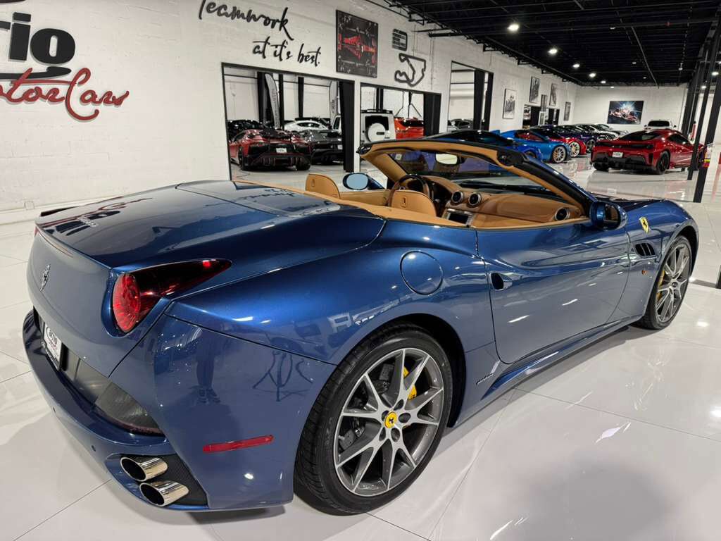 2010 Ferrari California Blu Mirabeau paint Fort Lauderdale FL