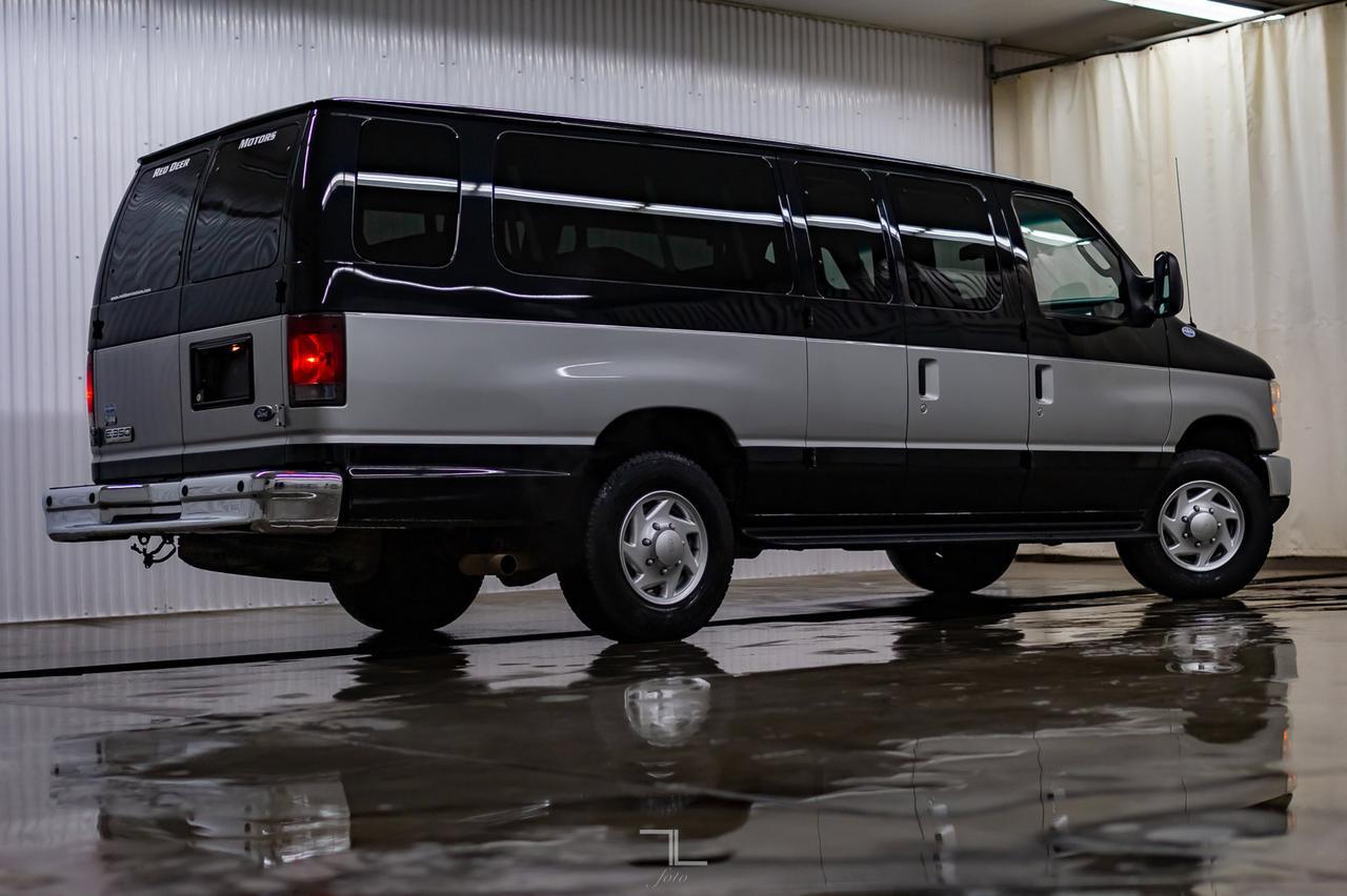 2010 Ford E-350 Extended XLT 15 Passenger Red Deer AB