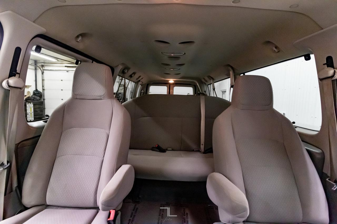 2010 Ford E-350 Extended XLT 15 Passenger Red Deer AB
