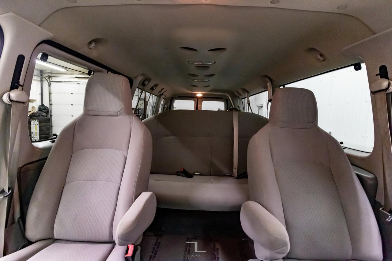 2010 Ford E-350 Extended XLT 15 Passenger Red Deer AB