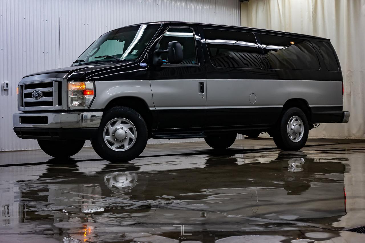 2010 Ford E-350 Extended XLT 15 Passenger Red Deer AB