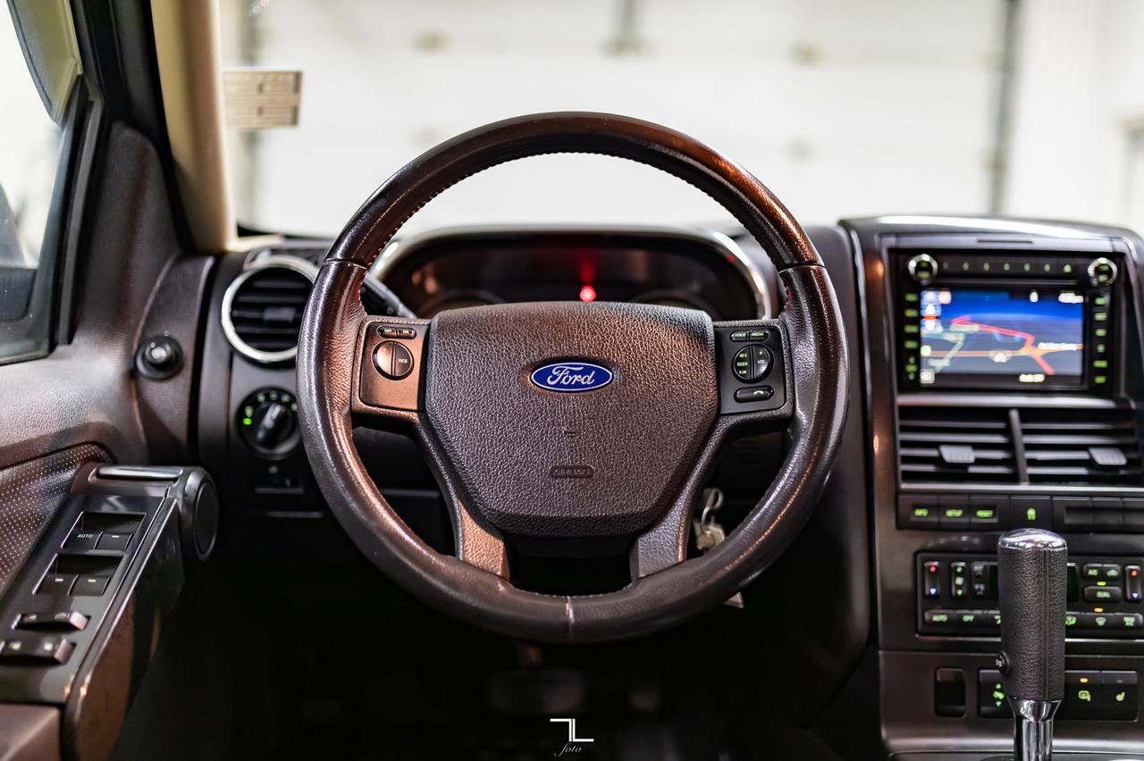 2010 Ford Explorer Sport Trac AWD Adrenalin Leather Roof Nav Red Deer AB