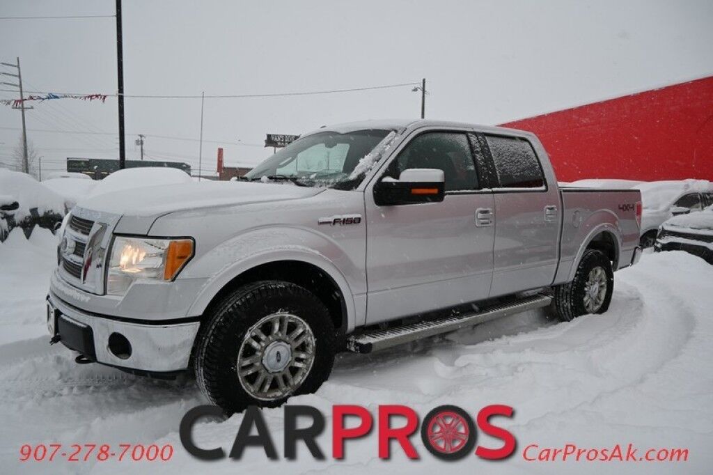 2010 Ford F-150 Lariat - 5.4L V8 - 4X4 - Auto Start - Power Leather Heated/Cooled Seats - Power Moonroof - Rear View Camera - Rear Part Assist - Power Heated Side Mirrors - Bed Liner - Tow Package - 1 Owner