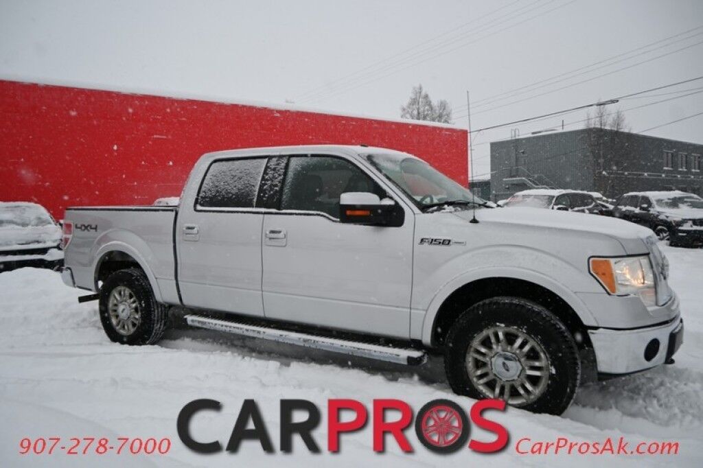 2010 Ford F-150 Lariat - 5.4L V8 - 4X4 - Auto Start - Power Leather Heated/Cooled Seats - Power Moonroof - Rear View Camera - Rear Part Assist - Power Heated Side Mirrors - Bed Liner - Tow Package - 1 Owner Anchorage AK