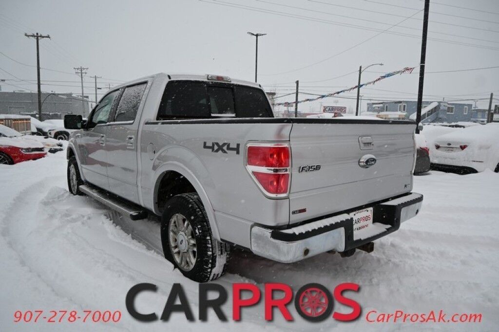 2010 Ford F-150 Lariat - 5.4L V8 - 4X4 - Auto Start - Power Leather Heated/Cooled Seats - Power Moonroof - Rear View Camera - Rear Part Assist - Power Heated Side Mirrors - Bed Liner - Tow Package - 1 Owner Anchorage AK