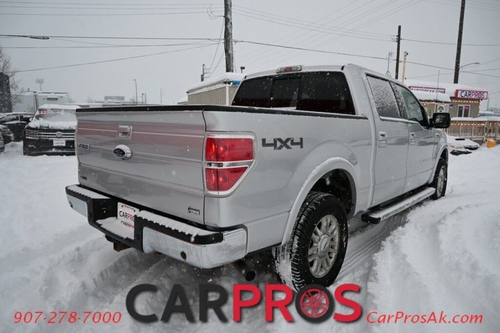 2010 Ford F-150 Lariat - 5.4L V8 - 4X4 - Auto Start - Power Leather Heated/Cooled Seats - Power Moonroof - Rear View Camera - Rear Part Assist - Power Heated Side Mirrors - Bed Liner - Tow Package - 1 Owner Anchorage AK