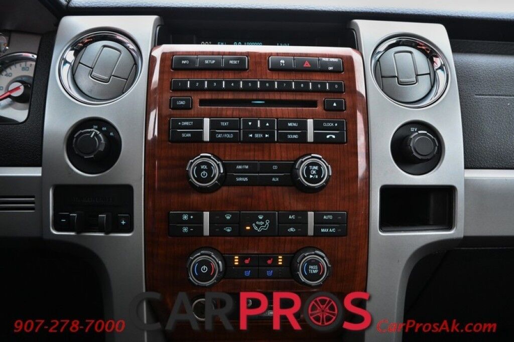 2010 Ford F-150 Lariat - 5.4L V8 - 4X4 - Auto Start - Power Leather Heated/Cooled Seats - Power Moonroof - Rear View Camera - Rear Part Assist - Power Heated Side Mirrors - Bed Liner - Tow Package - 1 Owner Anchorage AK