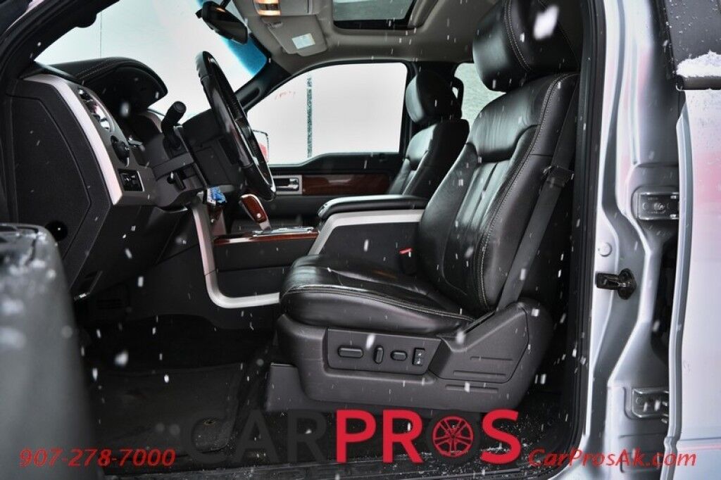 2010 Ford F-150 Lariat - 5.4L V8 - 4X4 - Auto Start - Power Leather Heated/Cooled Seats - Power Moonroof - Rear View Camera - Rear Part Assist - Power Heated Side Mirrors - Bed Liner - Tow Package - 1 Owner Anchorage AK