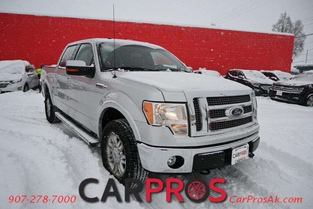 2010 Ford F-150 Lariat - 5.4L V8 - 4X4 - Auto Start - Power Leather Heated/Cooled Seats - Power Moonroof - Rear View Camera - Rear Part Assist - Power Heated Side Mirrors - Bed Liner - Tow Package - 1 Owner
