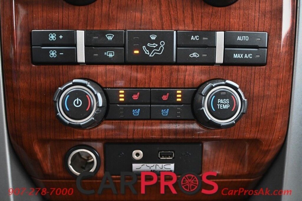 2010 Ford F-150 Lariat - 5.4L V8 - 4X4 - Auto Start - Power Leather Heated/Cooled Seats - Power Moonroof - Rear View Camera - Rear Part Assist - Power Heated Side Mirrors - Bed Liner - Tow Package - 1 Owner Anchorage AK