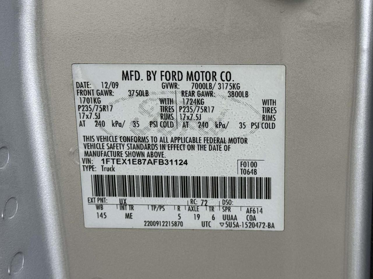 2010 Ford F-150 XL Fredericksburg VA