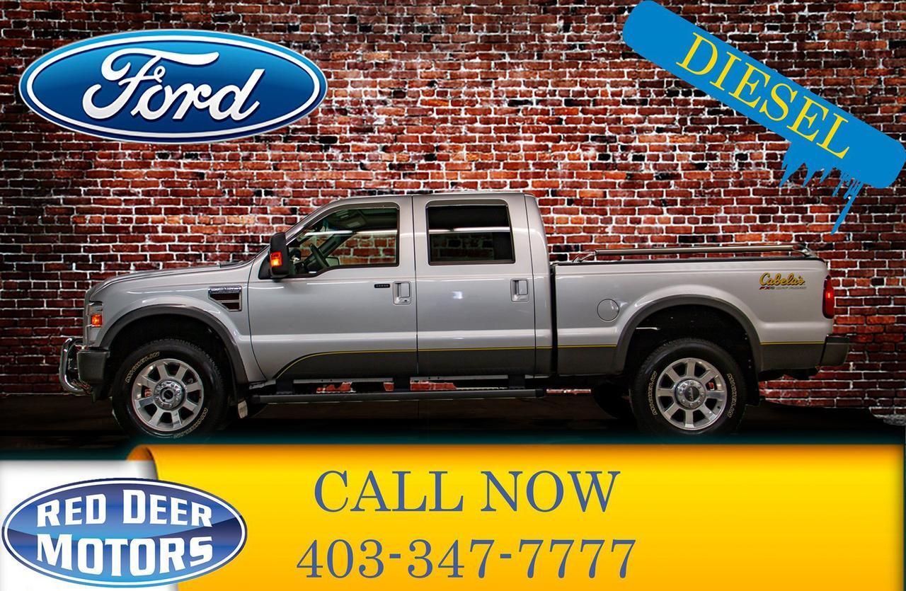 2010 Ford F-350 4x4 Crew Cab Cabela's Diesel Leather Roof Nav